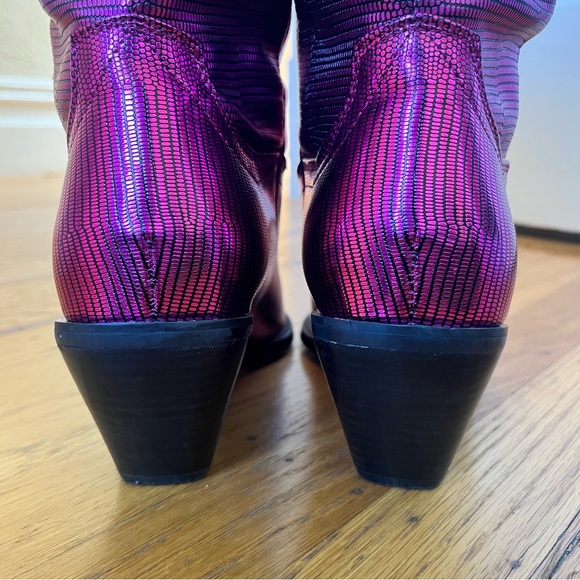 Pink sparkly cowgirl boots | Women’s Size 8 | Barbie Costume - Picture 7 of 10